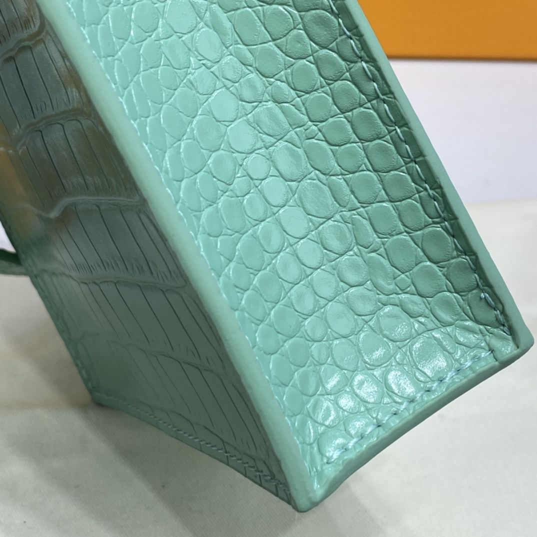 #n99487 l**is V*t*n brilliant alligator leather petit sac plat bag