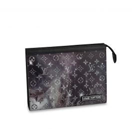 Louis Vuitton Monogram Galaxy Pochette Voyage MM - Black Cosmetic