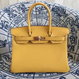 Hermès Superb & Rare Hermes Birkin handbag 35 cm in Togo leather Gray  Elephant Grey ref.692509 - Joli Closet
