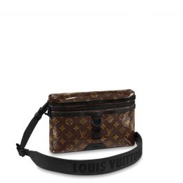 Louis Vuitton 2018 Glaze Messenger PM Shoulder Bag - Black