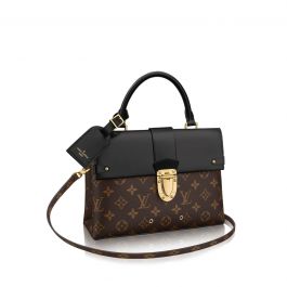 Louis Vuitton One Flap Handle MM Bag (3pcs) This sophisticated bag