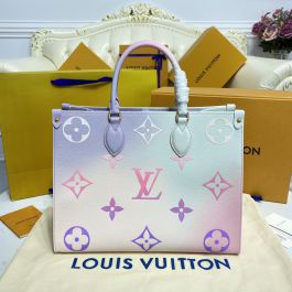 watercolor Louis Vuitton patent Louis vuitton onthego gm lv monogram Handbag  clipart hot pinkAlma M…