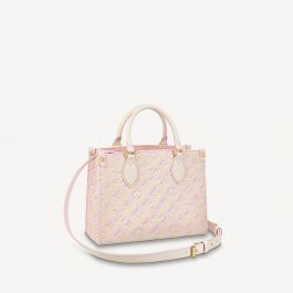 Louis Vuitton Monogram Onthego PM, Beige