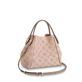 Louis Vuitton, Bags, Authentic Louis Vuitton Hina Pm Magnolia Small Tote Crossbody  Pink Perforated