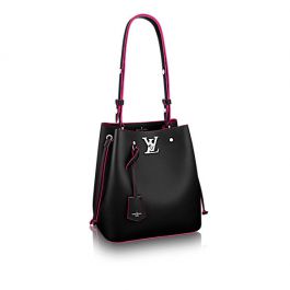 Louis Vuitton Tricolour Taurillon LockMe Bucket - Blue Bucket Bags, Handbags  - LOU791958