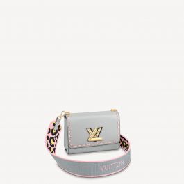Louis Vuitton Epi Leather Twist MM M56530 Gray - Luxuryeasy