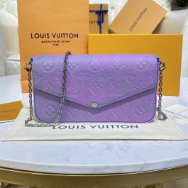 Louis Vuitton Monogram Empreinte Leather Pochette Felicie Bag