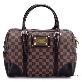 Louis Vuitton, Bags, Louis Vuitton Berkeley Handbag Plate Damier Ebene  N5200