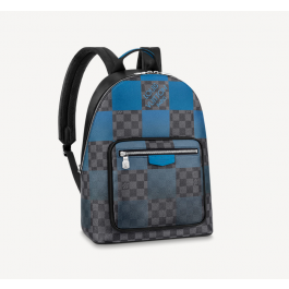Louis Vuitton Josh Backpack Damier Graphite Giant Blue in Coated Canvas  with Palladium-tone - US