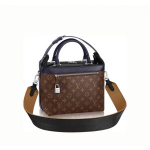 M80582 Louis Vuitton Monogram Embossed Taurillon Leather S Lock A4