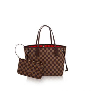 M40997 Louis Vuitton 2014 New Monogram Neverfull MM / Yellow with Pochette