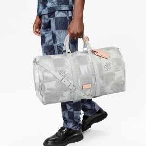 Louis Vuitton Discovery Backpack Damier Salt Marine in Coated