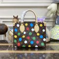 Shop Louis Vuitton 2023 SS Dots Monogram Casual Style Collaboration 2WAY  Leather (LV YK yayoi kusama, M46380 ONTHEGO PM) by Mikrie