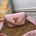 M57864 Louis Vuitton New Wave Multi-Pochette Crossbody Handbag-Purple